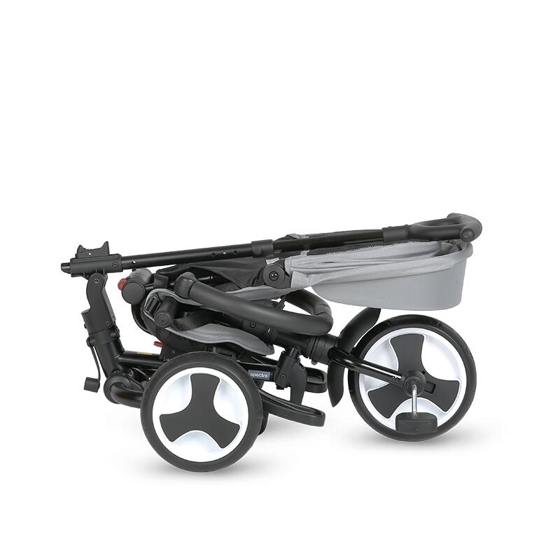 Coccolle Spectra Plus Premium otroški tricikel - Neutral Grey