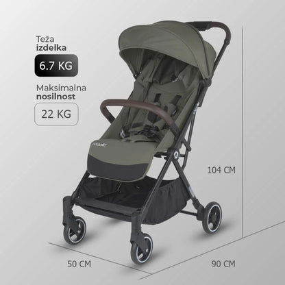 Coccolle® Melia premium športni voziček - Sage Shadow