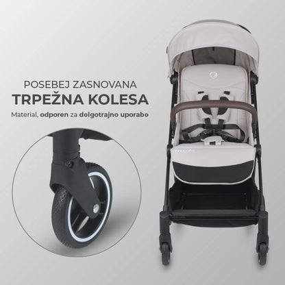 Coccolle® Melia premium športni voziček - Pearl Mist