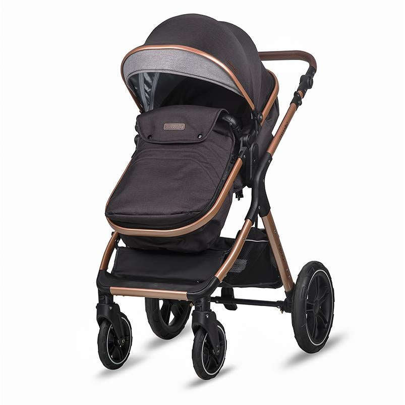 Coccolle Melora otroški voziček 3v1 - Diamond Black