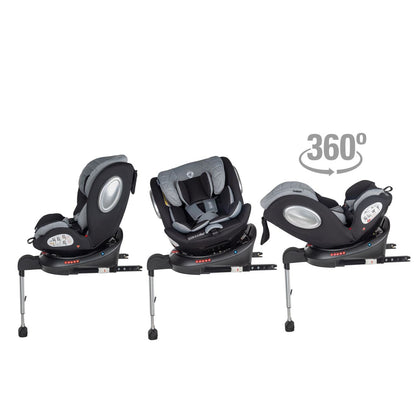 Coccolle Vigo i-Size 360° (40-150 cm) otroški avtosedež – Diamond Black