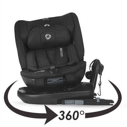 Coccolle Velsa 360° i-Size (40-150 cm) otroški avtosedež - Jet Black
