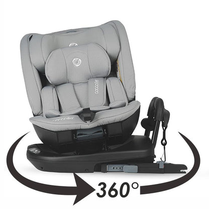 Coccolle Velsa 360° i-Size (40-150 cm) otroški avtosedež - Neutral Grey