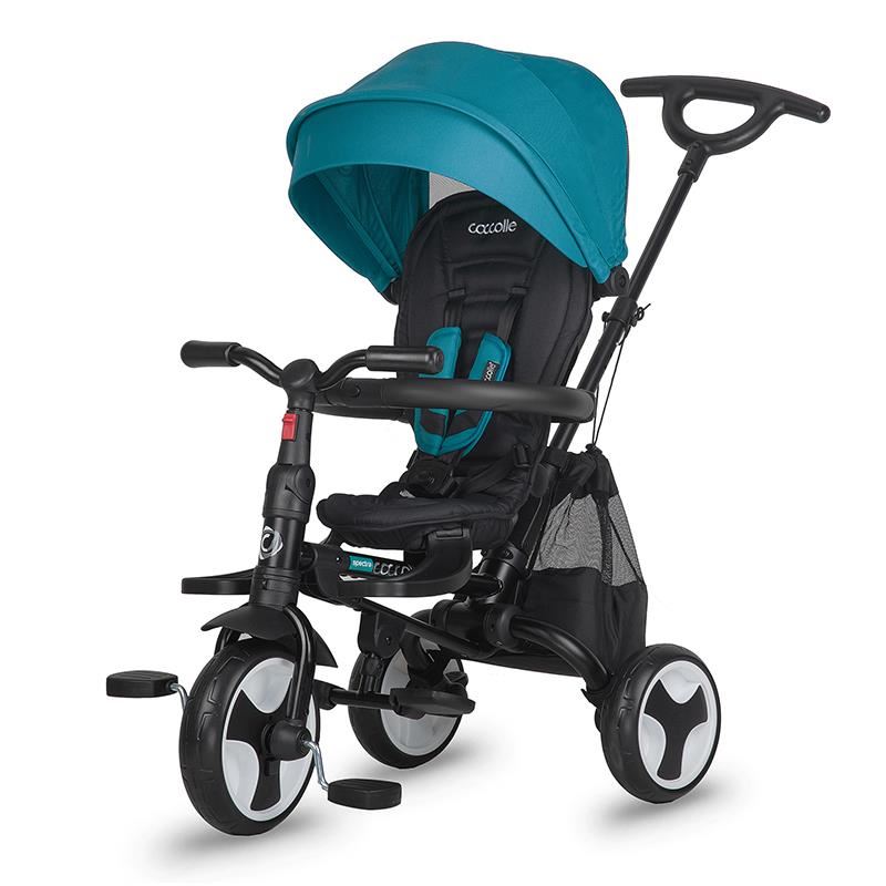 Coccolle Spectra Plus otroški tricikel - Turquoise Tide