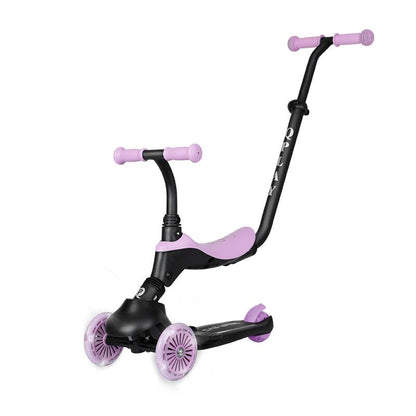 QPlay Sema otroški skiro 6v1 EVO - Violet