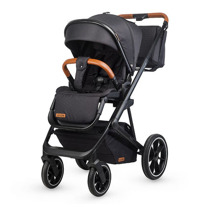 Coccolle Nessia otroški voziček 2v1 – Diamond Black