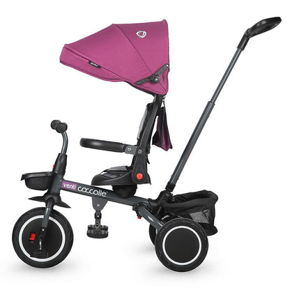 Coccolle Venti večnamenski otroški tricikel - Magenta
