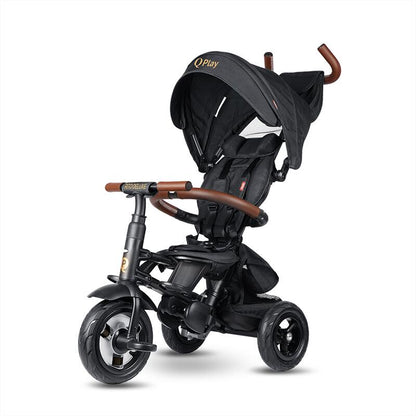 QPlay Rito Deluxe otroški tricikel - Black