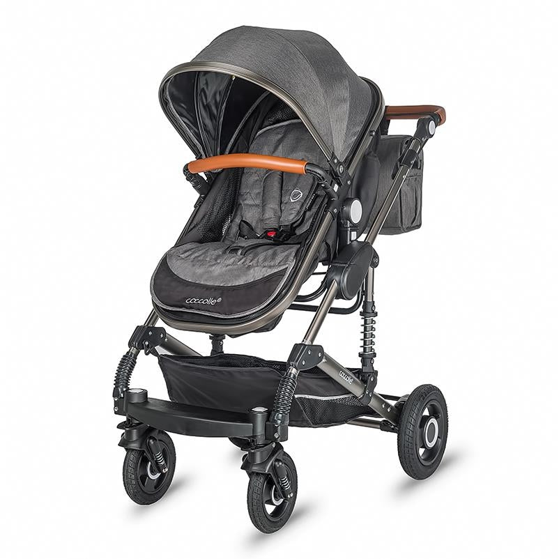 Coccolle Siyana otroški voziček 3v1 – Urban Grey