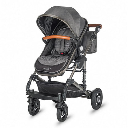 Coccolle Siyana otroški voziček 3v1 – Urban Grey