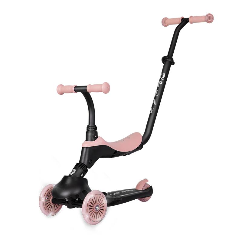 QPlay Sema otroški skiro 6v1 EVO - Pink