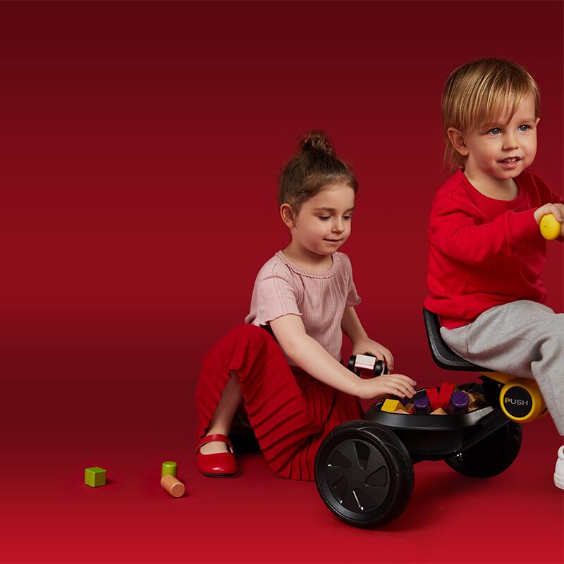 QPlay Ant Plus otroški tricikel - Grey