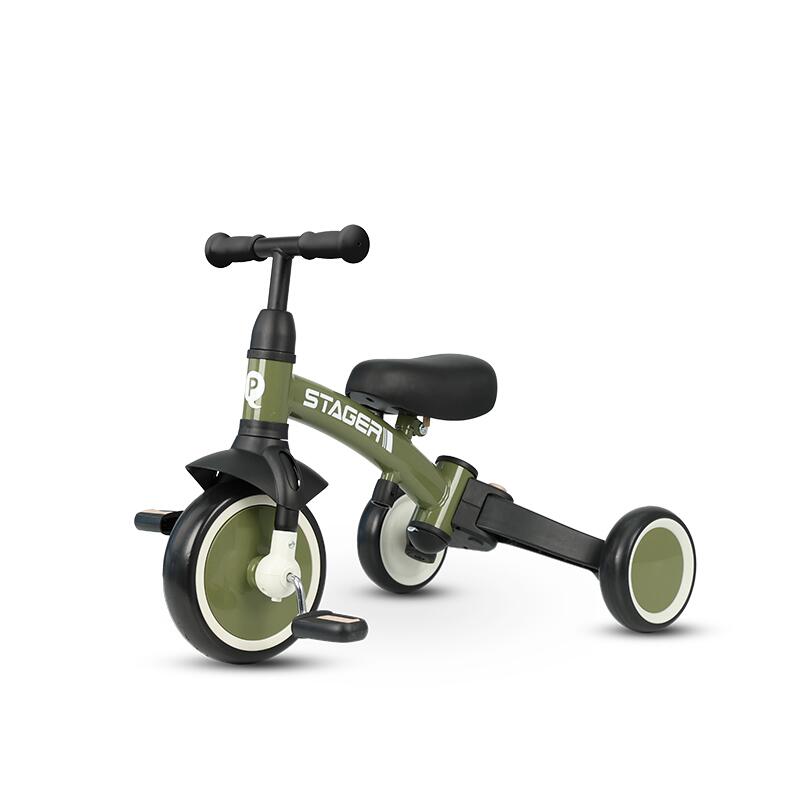 QPlay STAGER otroški tricikel 3v1 - Green
