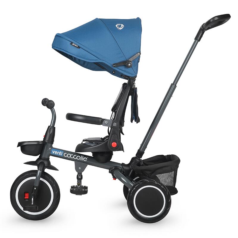 Coccolle Venti večnamenski otroški tricikel - Navy Blue