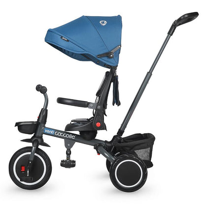 Coccolle Venti večnamenski otroški tricikel - Navy Blue