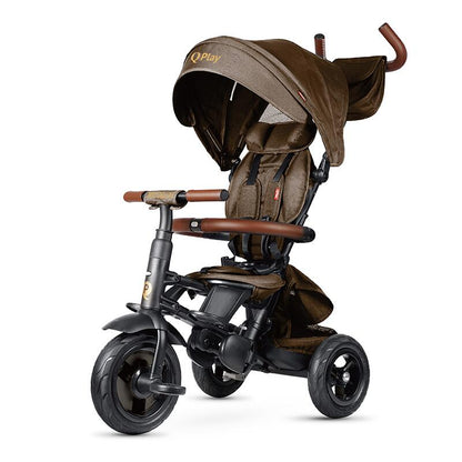 QPlay Rito Deluxe otroški tricikel - Brown