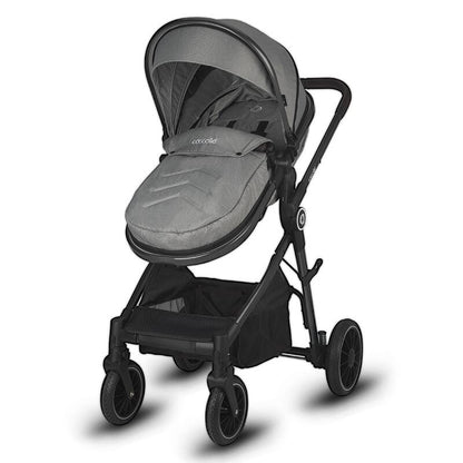 Coccolle Ago otroški voziček 3v1 – Neutral grey