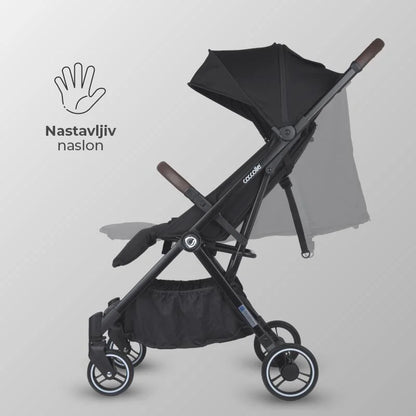 Coccolle® Melia premium športni voziček - Diamond Black