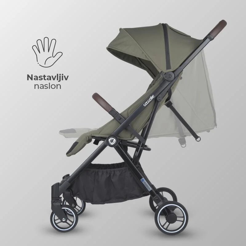 Coccolle® Melia premium športni voziček - Sage Shadow