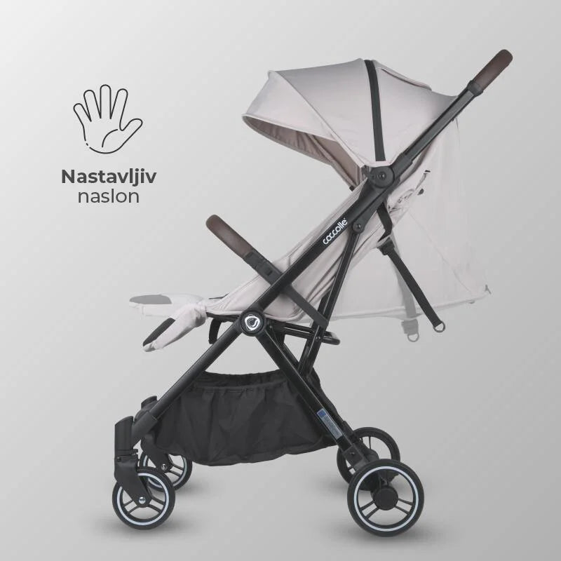 Coccolle® Melia premium športni voziček - Pearl Mist