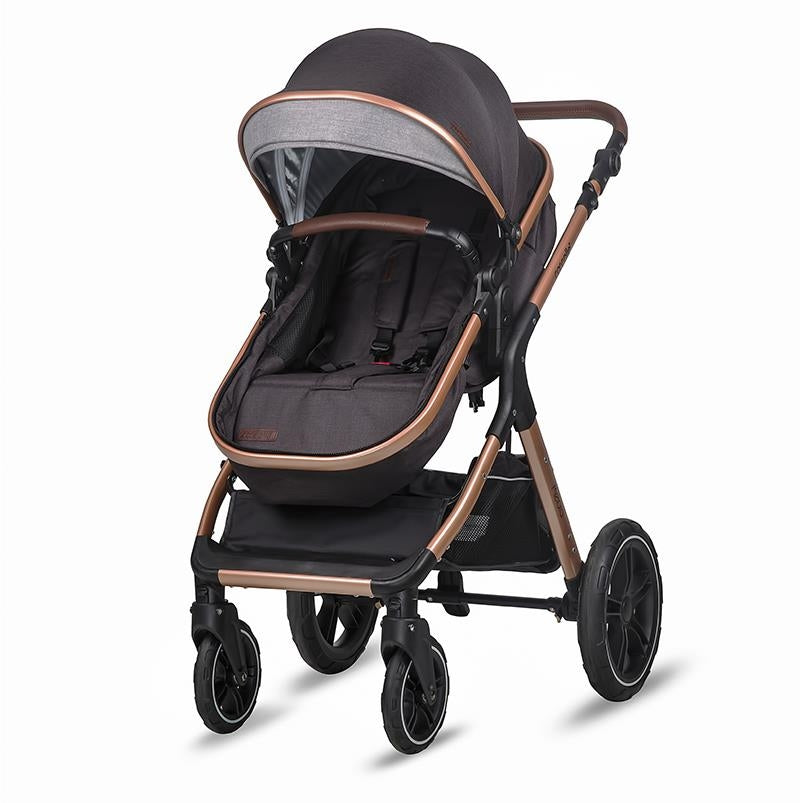 Coccolle Melora otroški voziček 3v1 - Diamond Black
