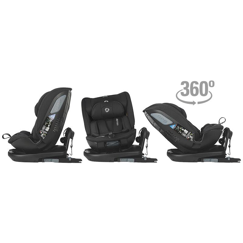 Coccolle Velsa 360° i-Size (40-150 cm) otroški avtosedež - Jet Black