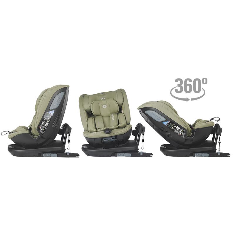 Coccolle Velsa 360° i-Size (40-150 cm) otroški avtosedež - Moss Green