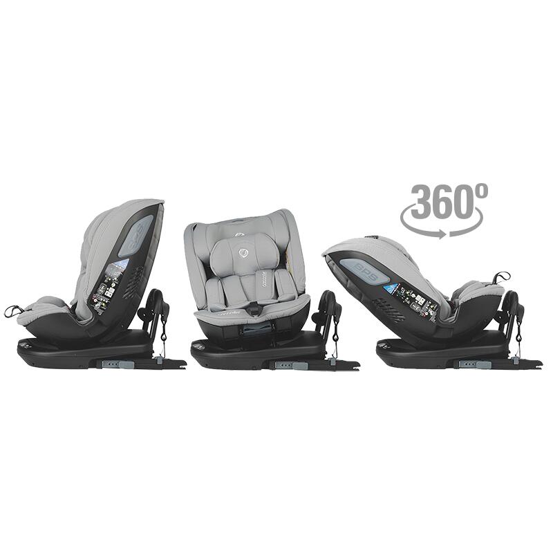 Coccolle Velsa 360° i-Size (40-150 cm) otroški avtosedež - Neutral Grey