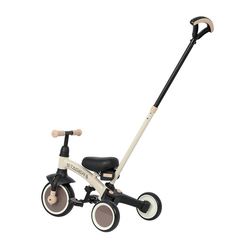 QPlay STAGER otroški tricikel 3v1 - Brown