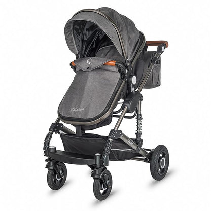 Coccolle Siyana otroški voziček 3v1 – Urban Grey