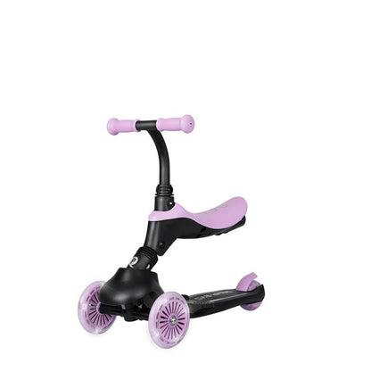 QPlay Sema otroški skiro 6v1 EVO - Violet