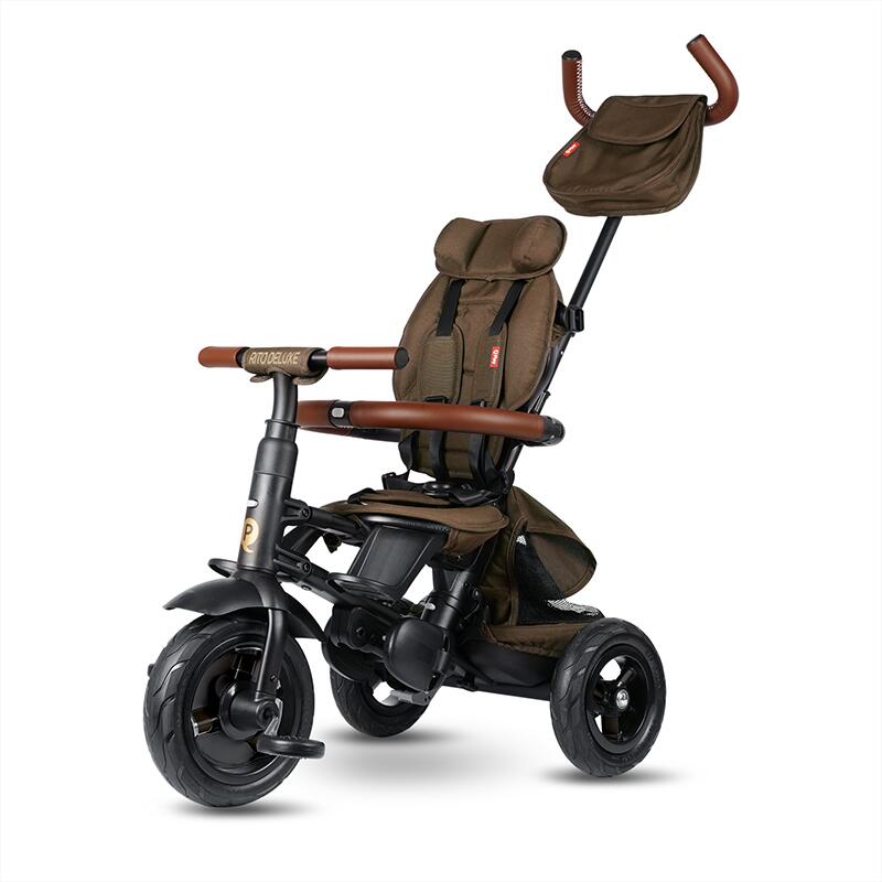 QPlay Rito Deluxe otroški tricikel - Brown