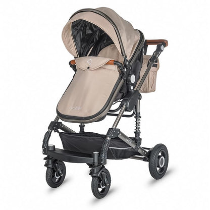 Coccolle Siyana otroški voziček 3v1 – Safari Beige