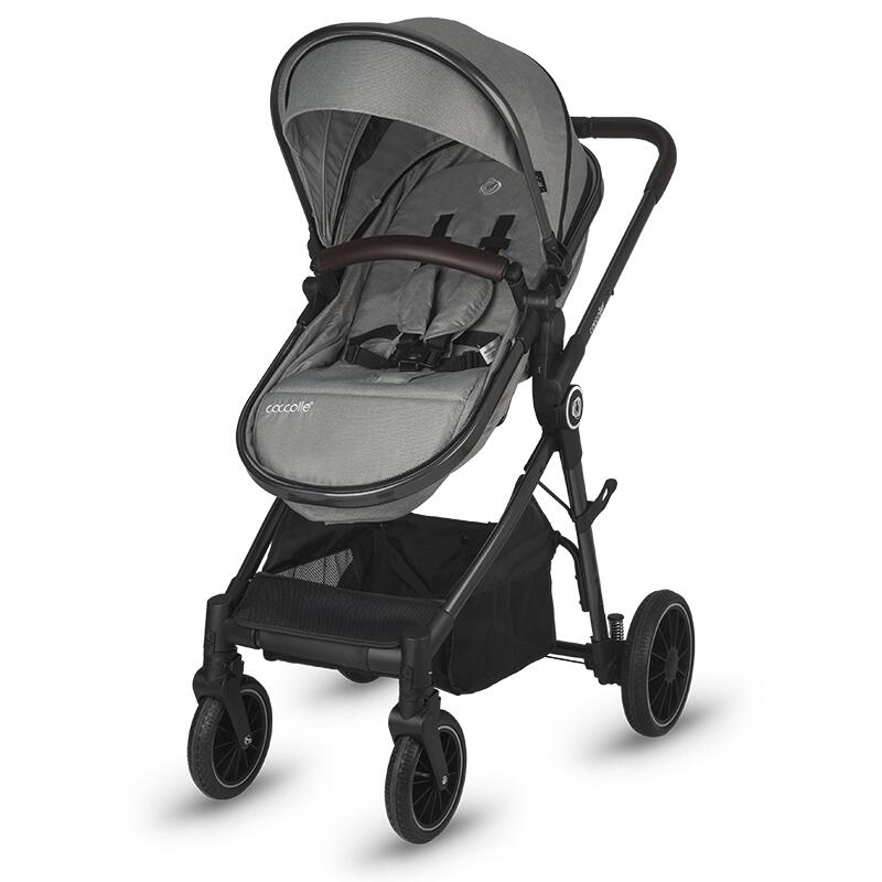 Coccolle Ago otroški voziček 3v1 – Neutral grey