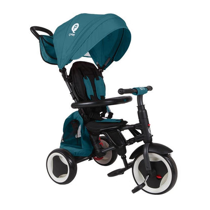 QPlay Rito+ otroški tricikel - Turquoise