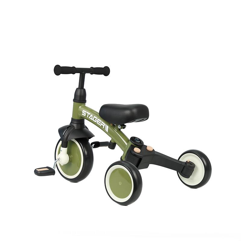 QPlay STAGER otroški tricikel 3v1 - Green