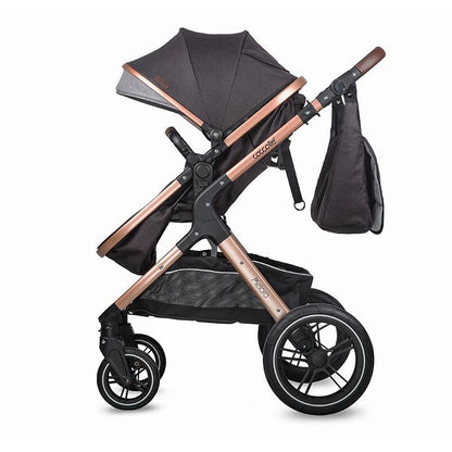 Coccolle Melora otroški voziček 3v1 - Diamond Black