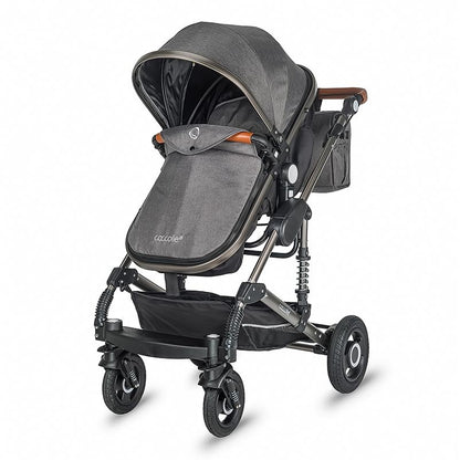 Coccolle Siyana otroški voziček 3v1 – Urban Grey