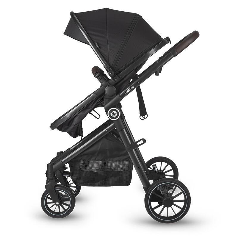 Coccolle Ago otroški voziček 3v1 – Diamond black