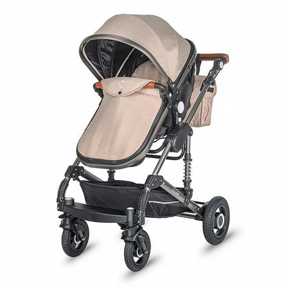 Coccolle Siyana otroški voziček 3v1 – Safari Beige