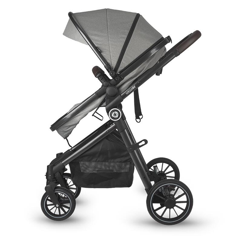 Coccolle Ago otroški voziček 3v1 – Neutral grey