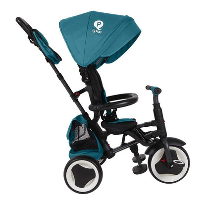 QPlay Rito+ otroški tricikel - Turquoise