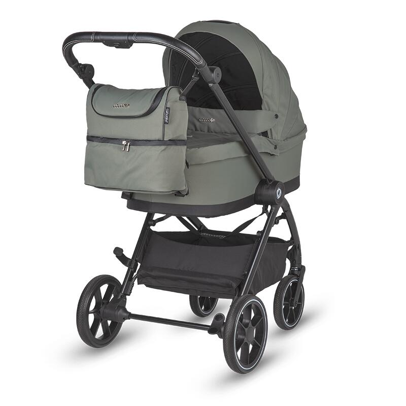Coccolle Serry otroški voziček 2v1 – Moss Green