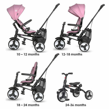 Coccolle Spectra Plus Premium otroški tricikel - Orchid Violet