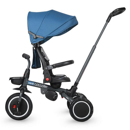 Coccolle Venti večnamenski otroški tricikel - Navy Blue