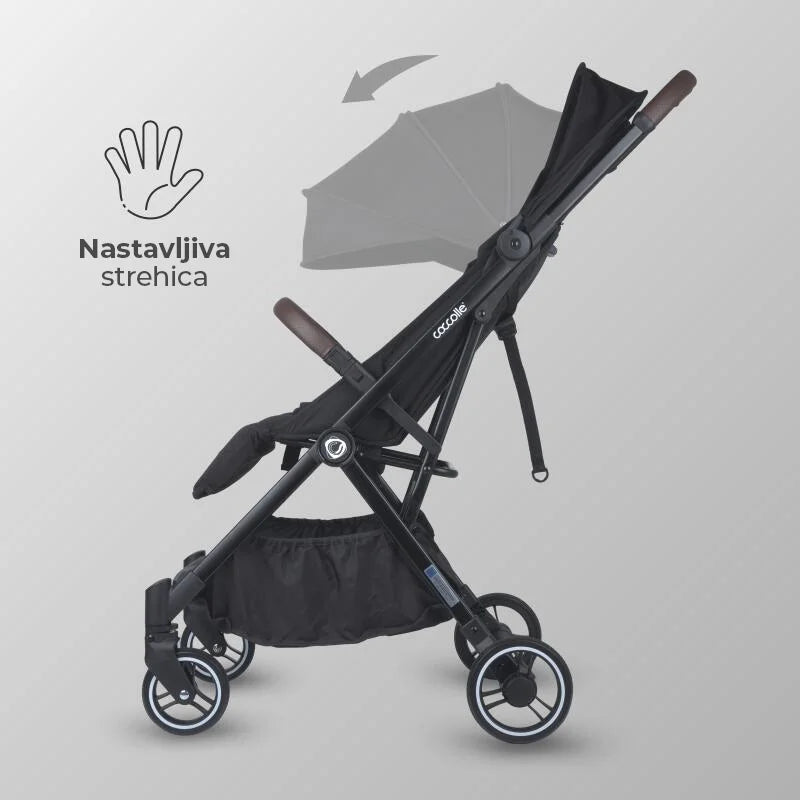 Coccolle® Melia premium športni voziček - Diamond Black