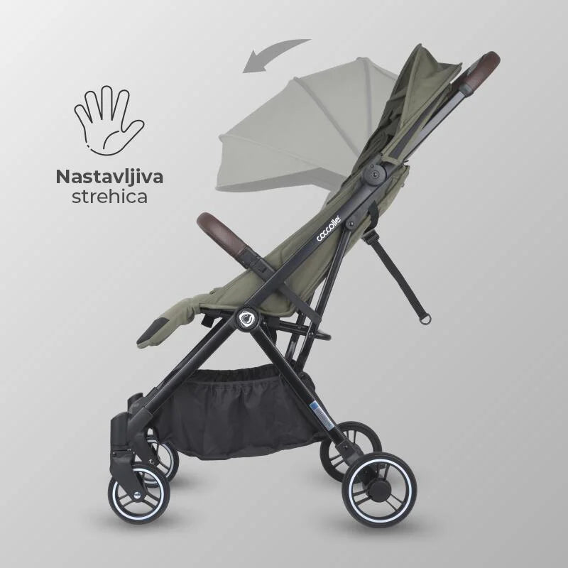 Coccolle® Melia premium športni voziček - Sage Shadow