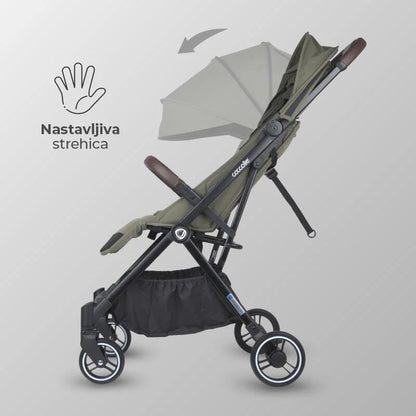 Coccolle® Melia premium športni voziček - Sage Shadow
