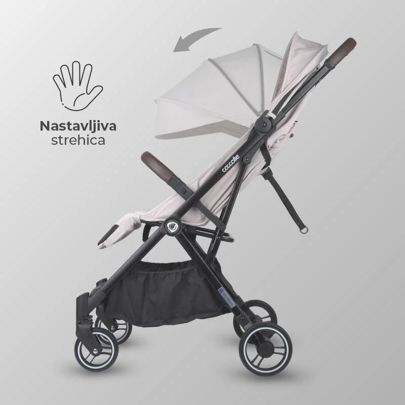 Coccolle® Melia premium športni voziček - Pearl Mist