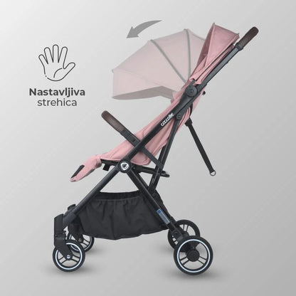 Coccolle® Melia premium športni voziček - Blush Rose